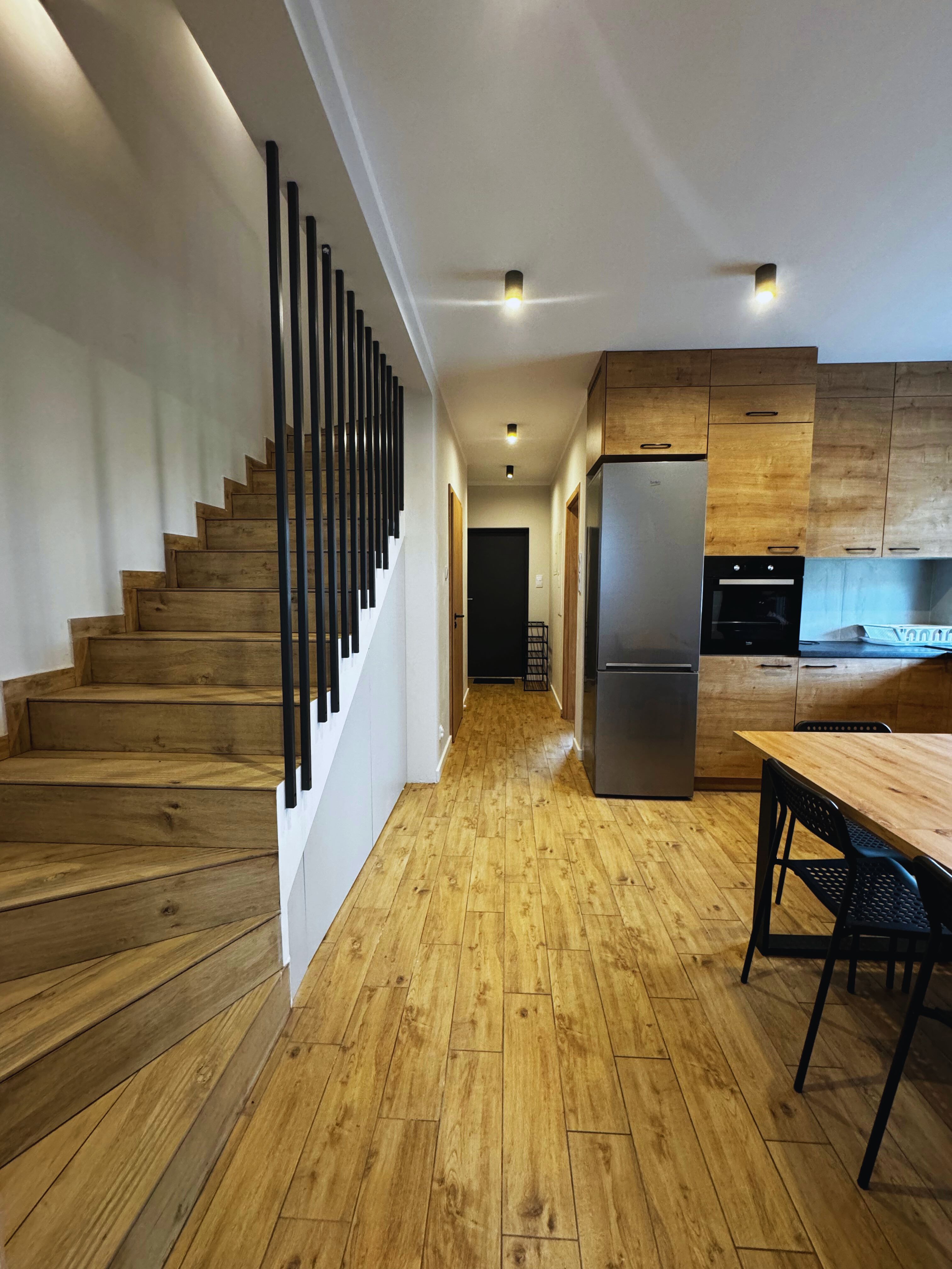 Wnętrze kwatery pracowniczej